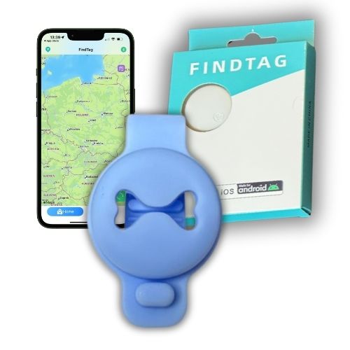 LOKALIZATOR GPS DLA PSA KOTA BLUETOOTH OBROŻA ZAPOBIEGA ZGUBIENIU