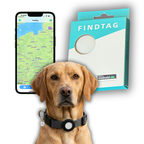 Lokalizator GPS dla Psa Kota Findtag Bluetooth Obroża działa z Android & iOS